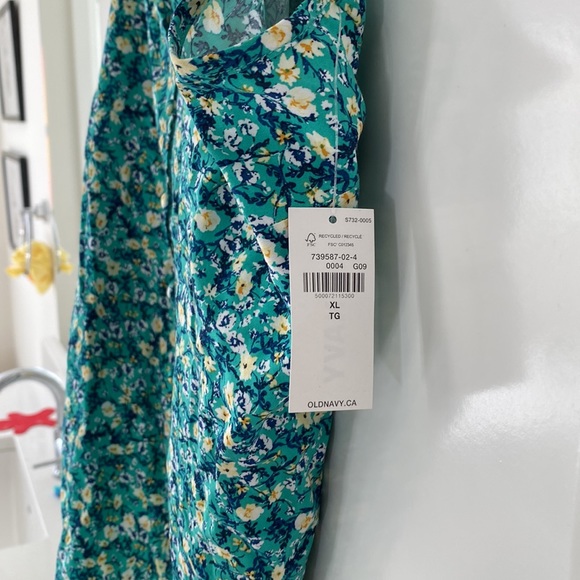 Green patterned camisole - Picture 3 of 4